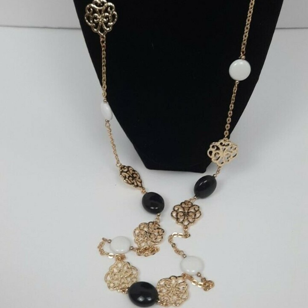 Ballet Brand Gold Bead Necklace